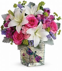 Teleflora's Garden Poetry Bouquet from Krupp Florist, your local Belleville flower shop